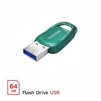 ราคา SanDisk Flash Drive,CZ96 (64GB,Green) Ultra Eco USB 3.2 (D2400083)