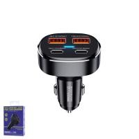 ราคา Car Charger 75W PD&QC (RCC329,Black) - ที่ชาร์จในรถ REMAX (D2200607)