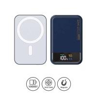 ราคา Power Bank 10000mAh (RPP-525,Light Blue) Wireless - แบตสำรอง REMAX (D2401120)