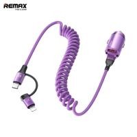 ราคา REMAX Car Charger 45W รุ่น RCC356 - ที่ชาร์จในรถ พร้อมสาย เปลี่ยนหัวได้ (21689074035)