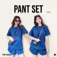 ราคา Garden Clothes ชุดเซ็ท SET 2 ชิ้น เซตเสื้อยืดคอกลม + กางเกงขาสั้น .. (1732225613917489855)