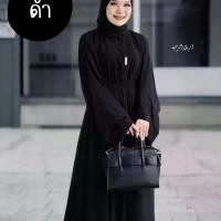 ราคา ชุดอาบาย่า สไตล์สาวดูไบ สวยหรู และดูแพง เนื้อผ้าชีฟองเกรด A. (1731334582950266149)