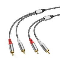 ราคา สายสัญญาณเสียง RCA คู่, 2RCA ถึง 2RCA, สำหรับคอมพิวเตอร์, ทีวี, แอมป์, ซับวูฟเฟอร์, สายเชื่อมต่อลำโพง japan speaker jbl มือสอง หูฟัง jbl vxe r1 se plus link buds series th หูฟัง jeep (1731295957530740
