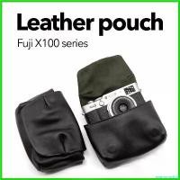 ราคา enamormshop ความคงทน ซองหนัง Fuji X100VI X100V Ricoh GRIIIX GRIII Leica Minilux Pouch หนังแท้ MeKee กล้อง สีดำ (1730393188612540777)