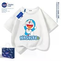 ราคา [ของพร้อมส่ง] เสื้อยืดเด็กแขนสั้น NASA ผ้าฝ้ายแท้ Doraemon ลายการ์ตูนคลาสสิก ฤดูร้อน (1731721953615775345)