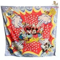ราคา Kiss Me Doll - ผ้าพันคอ/ผ้าคลุมไหล่ Disney ลาย Mickey Mouse 2 ขนาด 100x100 cm. (1732240347288340659)