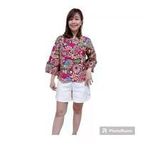 ราคา เสื้อผ้าป่านเนปาล ลายองุ่น เสื้อผู้หญิง แขนบอลลูนมีไซส์พิเศษ ทรงสวย งานป้ายผ้าป่านอินเดีย คอกลม (1730022894850050720)