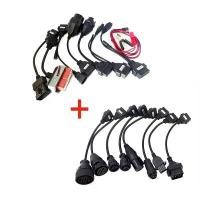 ราคา ชุดสายไฟรถยนต์ 8 ชิ้น สำหรับรถบรรทุก delphis ds150e Autocoms tcs cdp pro plus MVD Cable Wow Snooper Obd2 Cable (1731609174557557769)