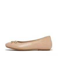 ราคา FITFLOP DELICATO BOW SOFT BALLET FLATS รองเท้าคัทชูผู้หญิง DELICATO BOW SOFT BALLET FLATS รุ่น HX8-B41 สี BEIGE (1730354949642095599)