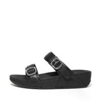 ราคา FITFLOP LULU ADJUSTABLE LEATHER รองเท้าแตะผู้หญิง LULU ADJUSTABLE LEATHER รุ่น ES7-090 สี BLACK (1730003641223646191)