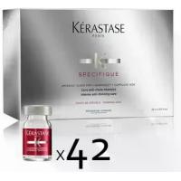 ราคา Kerastase Specifique AMINEXIL 15000 PPM for Thinning 42X6ml เคเรสตาส สเปซิฟิค อินเทนซ์ แอนตี้-ธินนิ่ง แคร์ อะมิเนกซิล (1729648965786503715)