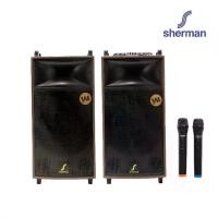 ราคา Sherman ชุดลำโพงขยายกลางแจ้ง ขนาด 15 นิ้ว รุ่น SB-606+D (1729831249818061256)