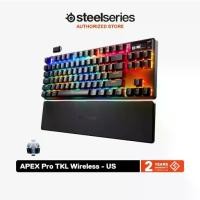 ราคา SteelSeries Apex Pro TKL Wireless Optical Keyboard คีบอร์ดเกมมิ่งไร้สาย Ten Key Less ไฟ RGB ปุ่ม US (1730297996281350323)