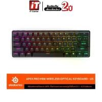 ราคา SteelSeries Apex Pro Mini Wireless Optical Keyboard คีบอร์ดเกมมิ่งไร้สาย ขนาดเล็ก 60% ไฟ RGB ปุ่ม US (1730403014396709733)