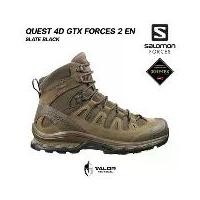 ราคา Salomon - Quest 4D GTX FORCES 2 EN [slate black] รองเท้าเดินป่า ทหาร คอมแบท ปีนเขา ทนทานและกันน้ำ (1732045041427253401)