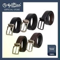 ราคา เข็มขัดหนังแท้สำหรับผู้ชาย GOLDLION สไตล์ง่าย (1731275378650547844)