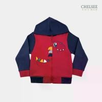 ราคา Chelsee เสื้อแจ็คเก็ตฮู้ด มีหมวก แขนยาว เด็กผู้ชาย ลายไดโนเสาร์ ผ้า POLYSTER อายุ 1.5-10ปี เสื้อผ้าเด็กโต รุ่น128097 เสื้อโค้ทเด็กผู้ชาย Children's coats (1732286096194964410)