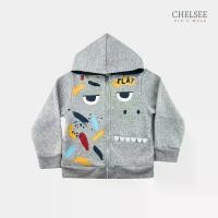 ราคา Chelsee เสื้อแจ็คเก็ตฮู้ด มีหมวก แขนยาว เด็กผู้ชาย พิมพ์ลาย ผ้า POLYSTER อายุ 1.5-10ปี เสื้อผ้าเด็กโต รุ่น128098 เสื้อโค้ทเด็กผู้ชาย Children's coats (1732286045106768826)