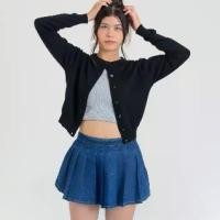 ราคา [พร้อมส่ง] กระโปรงกางเกง kiddi Amigo jeans skirt (1731358311934559473)