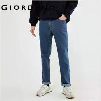 ราคา กางเกงยีนส์ผู้ชาย GIORDANO เอวกลาง ยืดเล็กน้อย กางเกงยีนส์เดนิม ดีไซน์คลาสสิค มีกระเป๋าห้าแบบ เรียบง่ายและทันสมัย กางเกงยีนส์ลำลอง 01113086 (1730198188685364121)