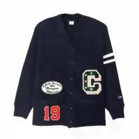 ราคา CHAMPION LETTERED CARDIGAN-เสื้อแจ็คเก็ตผู้ชาย#C3-A005-370 (1732121687856614340)