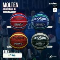 ราคา แนะนำ MOLTEN บาสเก็ตบอลยาง Basketball RB Th BGRX7 #7 (520) (แถมฟรี ตาข่ายใส่ลูกฟุตบอล +เข็มสูบลม) (1732270796380735709)