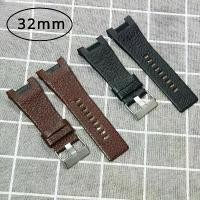 ราคา นาฬิกา อุปกรณ์เสริม สร้อยข้อมือ สำหรับ DIESEL ห่วงหนัง 32 มม. เข็มขัด หนังวัวชั้นแรก ของแท้ (1730194840108239198)