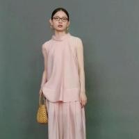 ราคา Nadia Set (เสื้อ+กางเกง) 2 สี ชมพู, ดำ ใส่สบาย แมทง่าย (1730165426776017548)