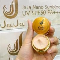 ราคา กันแดด จ๊ะจ๋า Jaja Nano Sunblock ครีมกันแดดสำหรับผิวหน้า ขนาด 5 กรัม (1729665315015395869)