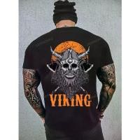 ราคา ชุดแฟนซีSummer Viking Print T Shirt Men Short Sleeve Viking Legend T-Shirt R Classic Tee Shirt Valhalla Odin Tops Mens Moamoikvecsc เสื้อ ถูก แตะ ดี เสื้อ เก๋า (1732090862319012023)