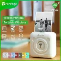 ราคา PeriPage A6 เครื่องปริ้น เมนูภาษาไทย พร้อมส่ง Peripage เครื่องปริ้นพกพา เครื่องปริ้นไร้หมึก Peripage A6 (1729445172447382146)