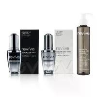 ราคา Revive รีไวฟ์ เซรั่ม สูตรเพิ่มผมหนา (SET 3 ขวด ขาว+ดำ+แชมพู) (1729613335010839405)