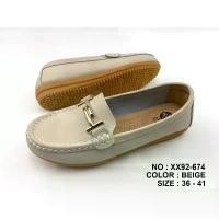 ราคา CSB รองเท้าหนังวัว XX92-674 แฟชั่นผู้หญิง คาดอะไหล่ H สีทอง พื้นกันลื่น rockfish shoes เท้า แต่งงาน (1731172216635885897)
