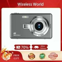 ราคา กล้องดิจิตอล Digital Camera 4K กล้อง Mini CCD 32GB การ์ดหน่วยความจำกล้อง Vlogo ซูมอัตโนมัติ (1731790699843781886)