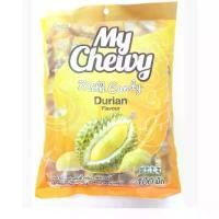 ราคา WittharapopAinkanha THB ลูกอม มาย ชูวี่ มิลค์ แคนดี้ ทุเรียน เฟลเวอร์ 100 เม็ด 360 g.My Chewy Milk Candy Durian Flavor 100 tablets 360 g. (1731782797345327033)