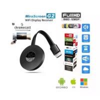 ราคา G2 Chromecast, Miracast Mira Screen, Google HDMI TV Streaming Dongle, พร้อมตัวแปลง Wifi, ความละเอียด 4K, เข้ากันได้กับอุปกรณ์ที่รองรับ Miracast, ElBarley (1731537742618462147)