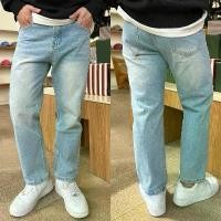 ราคา กางเกงยีนส์ขายาว สไตล์เกาหลี(P0156) Clothing Man ผู้ชาย Jeans กระบอก leejeans th รูปยิ้ม ขาสั้น ชาย wrangler ของ แท้ แรงเลอร์ สั้น 5 ส่วน ซักได้ ซักได สันทนาการ กางเกงข (1731380880553577379)