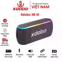 ราคา ลำโพงบลูทูธ, Xdobo xdobo x8 III, พาวเวอร์แบงค์ 60W, กันน้ำ IPX7, ลำโพงพกพา, รองรับการ์ด TF, DSP, TWS, แถบ LED RGB, การรับประกันแท้ 12 เดือน, เครื่องเล่น ลำโพง ไร้สาย (1731927223237052904)