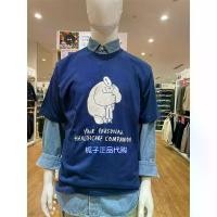 ราคา เสื้อยืดพิมพ์ลาย แขนสั้น U-T MFA สำหรับผู้ชายและผู้หญิง ภาพยนตร์ Superpower Marine Corps สีขาวขนาดใหญ่ 475326 (1731578869010499949)