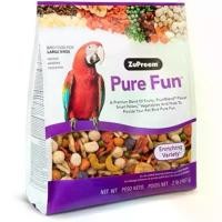 ราคา ZuPreem Pure Fun L สูตรผลไม้+ผัก+เมล็ด สำหรับนกมาคอว์ อีเล็คตรัส กระตั้ว บรรจุ 907 กรัม ขายร้อน (1731642602300999320)