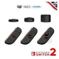 ราคา [DOBE] Switch 2 : ปุ่มยางครอบ Analog Thumbstick Grip Set (3 Size) Nintendo Switch 2 Controller ยึดแน่น ควบคุมแม่น COD (1731593780819690610)