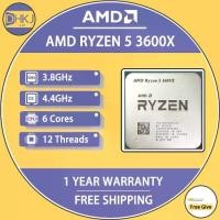 ราคา AMD Ryzen 5 3600X, โปรเซสเซอร์ CPU, 6-Core 12-Thread, 3.8 GHz, 7NM, 95W, รองรับเมนบอร์ด AM4, ความจุ RAM = 32M, ใช้แล้ว (1732330862209108090)