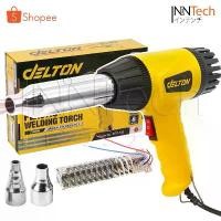 ราคา Delton เครื่องเป่าลมร้อน ปืนเป่าลมร้อน ปืนเชื่อม พลาสติก พีวีซี PVC พร้อมอะไหล่ ไส้ฮีทเตอร์ Heater 720 วัตต์ (1731057536247171488)