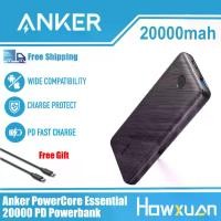ราคา Anker PowerCore Essential 20000 PD Powerbank, ที่ชาร์จแบบพกพา, 18 วัตต์, ที่ชาร์จเร็ว, สำหรับการเดินทาง (1730676359575144739)