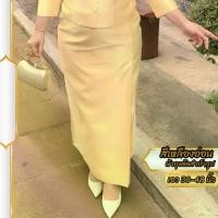 ราคา ถ-015 ผ้าถุงตัดสำเร็จรูป ผ้าถุงสีล้วน ไหมสี่เส้น ผ้าเงาสวยหรู (ตะกร้า 2 ) (1730497055795743627)