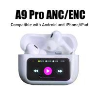 ราคา A9Pro MAX หูฟังบลูทูธไร้สายควบคุมหน้าจอสัมผัสขนาดใหญ่ ซื้อ 1 แถม 4 ฟรี: หูฟัง, สายชาร์จ, เคสหูฟัง และสายคล้อง! เหมาะสำหรับเกมธุรกิจ กีฬา ฟังเพลง ดูภาพยนตร์ เข้ากันได้กับ iPhone แ (1731754411484481659)