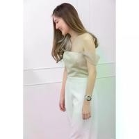 ราคา FEMINITA-Daisy Top สีนู้ด (น้ำตาล) เสื้อเกาะอก เสื้อปาดไหล่ (พร้อมส่ง) (1731894670554661980)