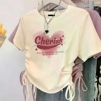 ราคา เสื้อยืดแขนสั้นเด็กผู้หญิง ฤดูร้อน 2025 สไตล์เกาหลีใหม่ เด็กโต ทันสมัย อเนกประสงค์ สั้น สลิม เสื้อสายเดี่ยว สำหรับเด็กผู้หญิง (1731874192298444544)