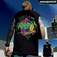 ราคา 【HONGQINGJIE】เสื้อกั๊ก T แขนกุด คอกลม ยอดนิยม 6XLB5 เสื้อกล้ามผู้ชาย เสื้อผ้าสบาย ๆ เสื้อป่านสำหรับคนรัก เสื้อผ้าผู้ชายฤดูร้อน (1731346887975142798)