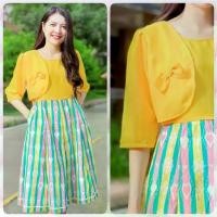 ราคา ชุดเดรสผ้าไทยแต่งเสื้อคลุม เดรส Dress เสื้อผ้าผู้หญิง ชุดทำงานผู้หญิง ชุดทำงานผ้าไทย ชุดกระโปรง เสื้อผ้าแฟชั่น เดรสน่ารักๆ เดรสทำงาน ผ้าไทย ชุดผ้าไทย เดรสแฟชั่น ชุดทำงาน ชุดแฟชั่ (1730995239985777631)